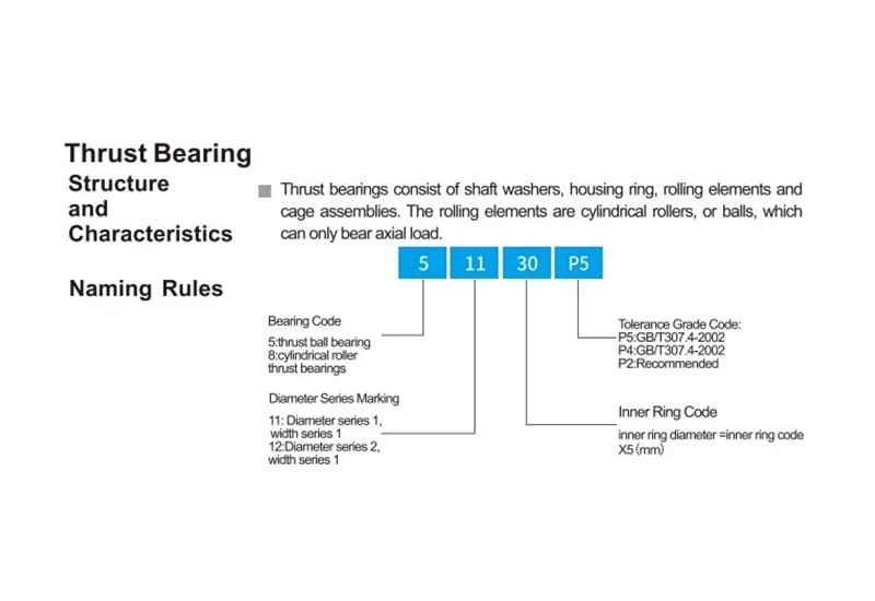 thrust cylindrical roller bearings